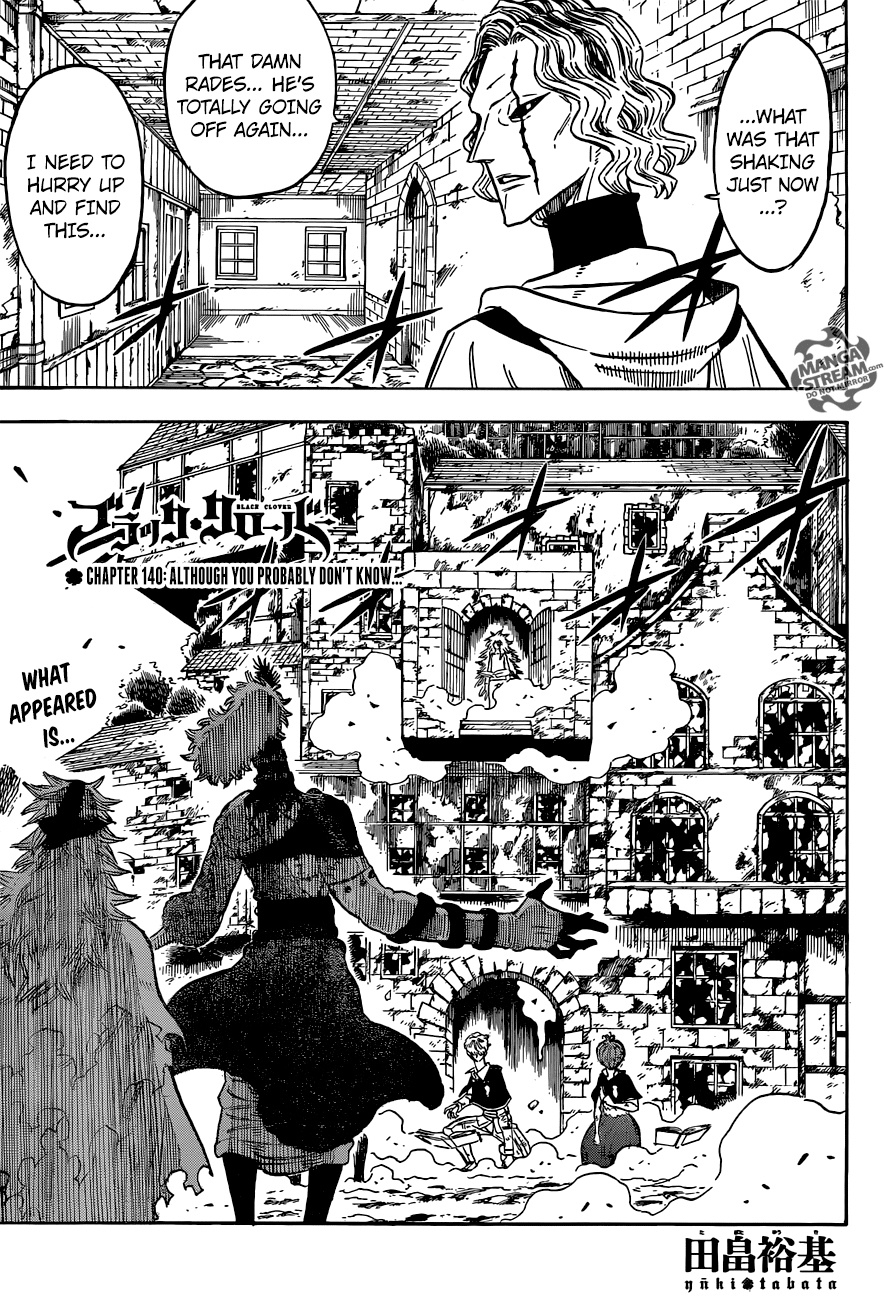 Black Clover chapter 140 image 01